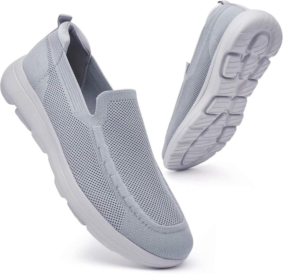 konhill Slip-On Sport Schoenen Heren - Lichtgewicht, Ademend & Comfort voor Wandelen, Fitness en Dagelijks Gebruik - ShopVlot