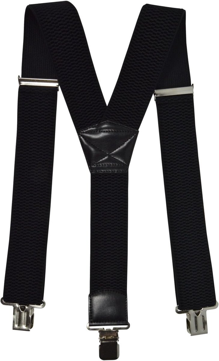 Men's Heavy Duty Suspenders with Extra Wide Straps – 5 cm - ShopVlot
