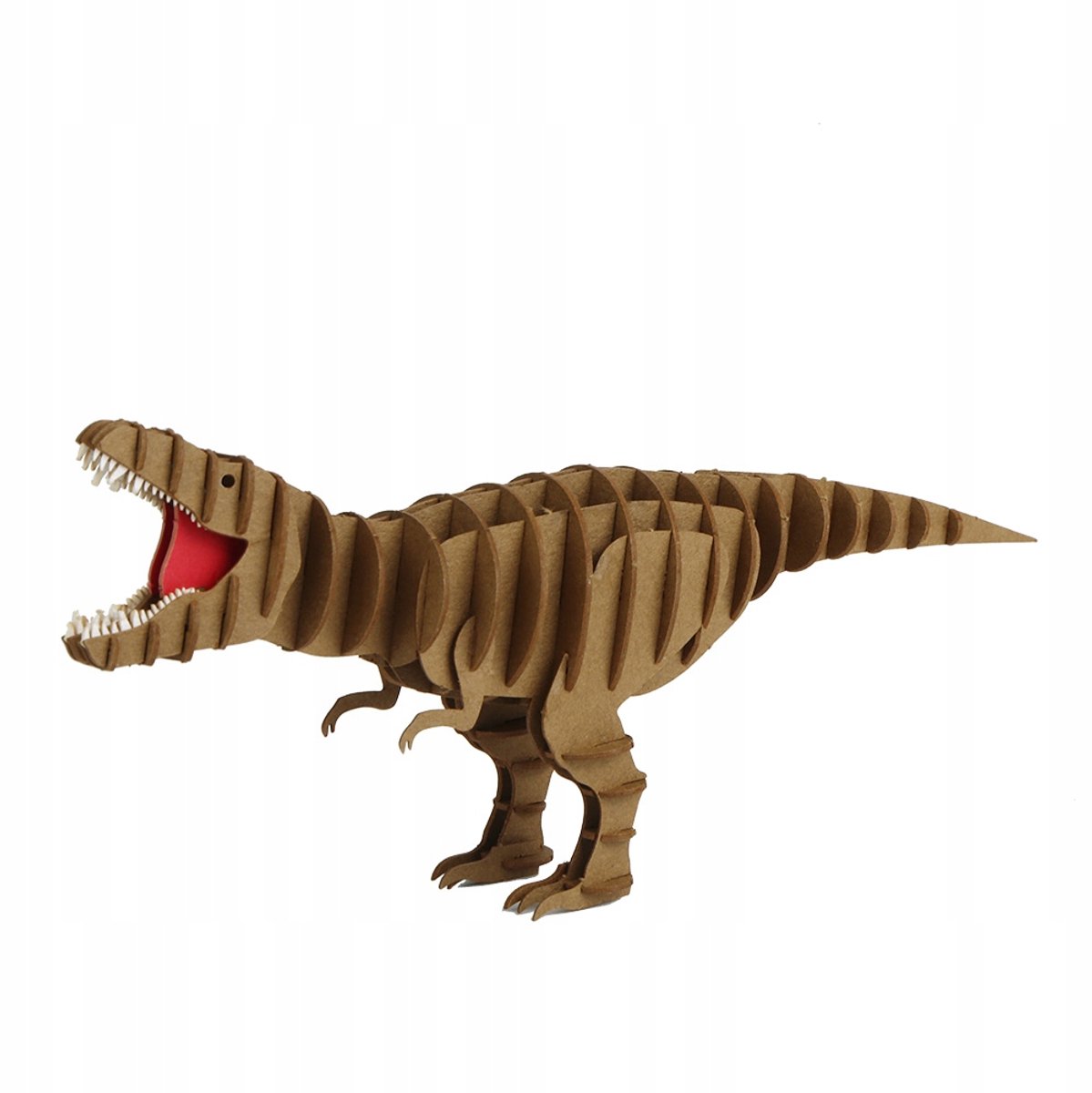 3D Puzzel Tyrannosaurus Rex - Merkloos Papier Bouwpakket