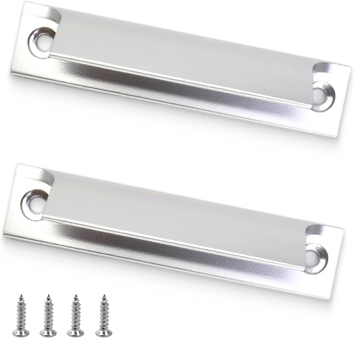 2 balcony door handles for outdoor patio door handles, sliding door handle, window, furniture, aluminium alloy with 4 - ShopVlot