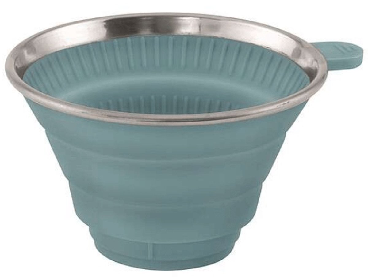 Opvouwbare Koffiefilter Blauw - Compact & Lichtgewicht voor Reizen