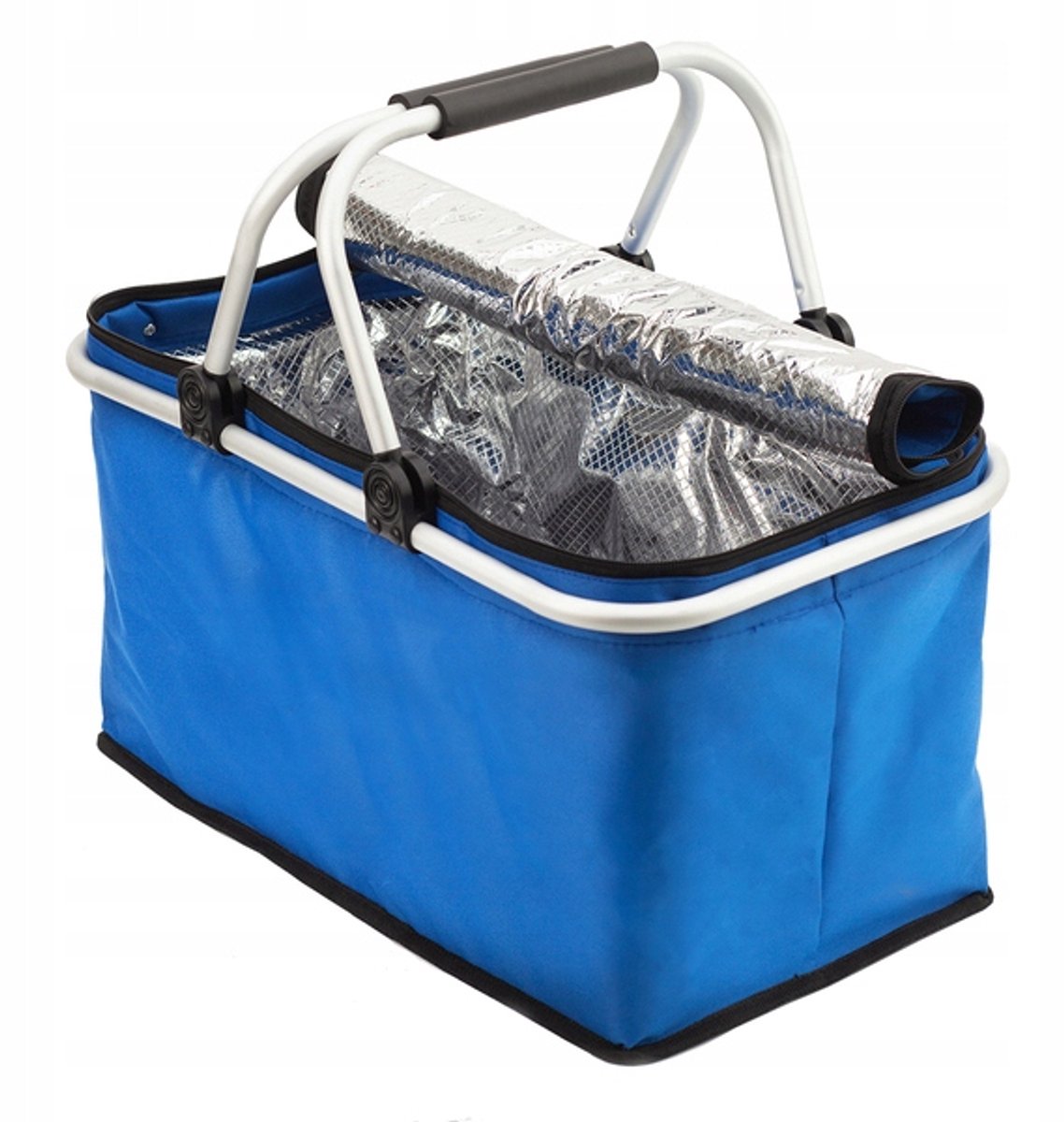Opvouwbare Thermische Boodschappentas - Blauw, 32L