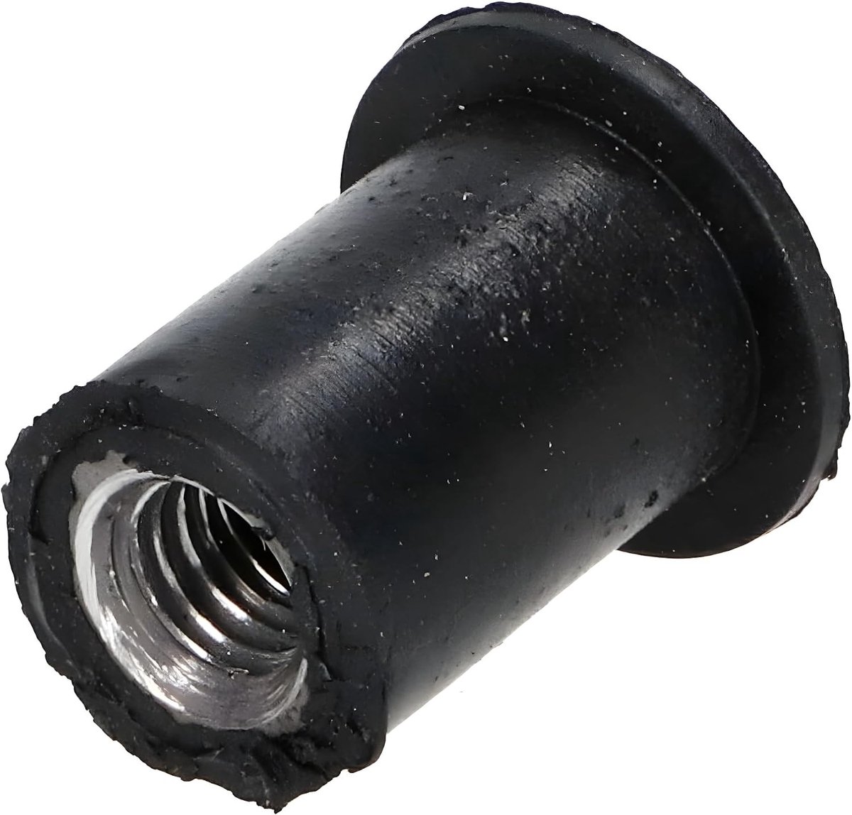 Piaggio moer met rubber, M5 voor windscherm, 581174