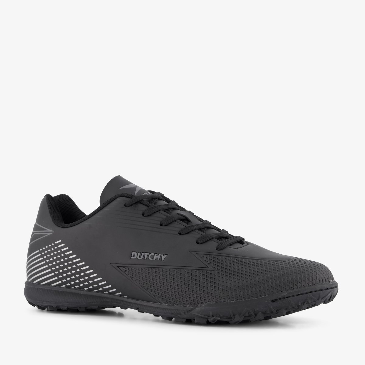 Dutchy turf heren voetbalschoenen zwart - Maat 44