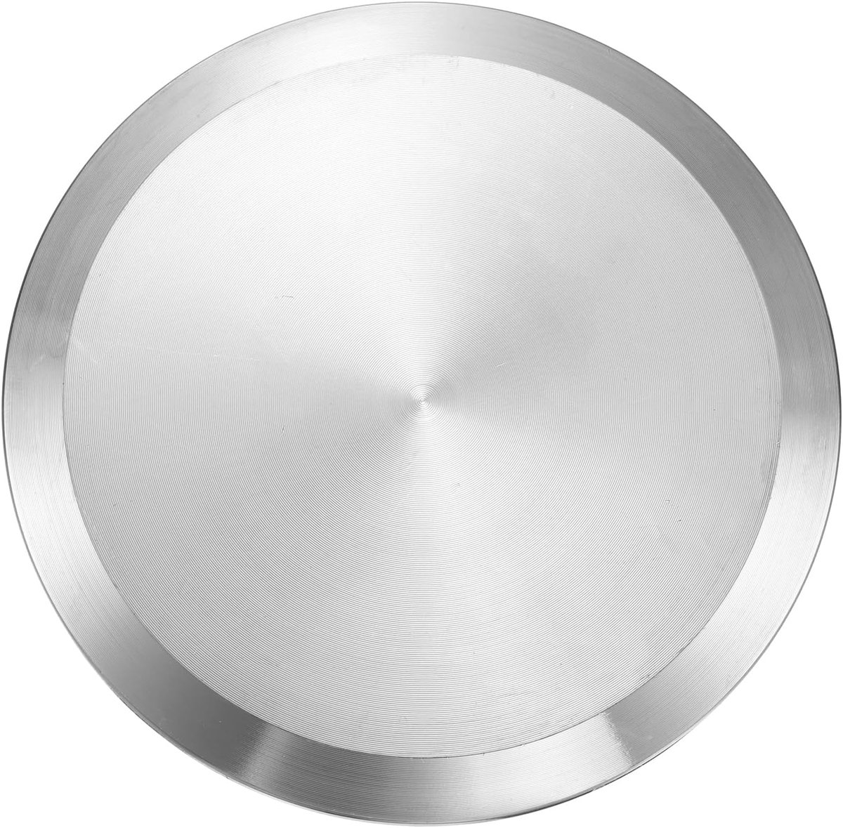 Tri Sanitaire Klem Eindkap, 304 Roestvrij Staal Solid Sanitaire Montage Cap Plug Past voor 3" (76mm) Buis OD Ferrule Flens 91mm OD Fitting Klem, Zilver