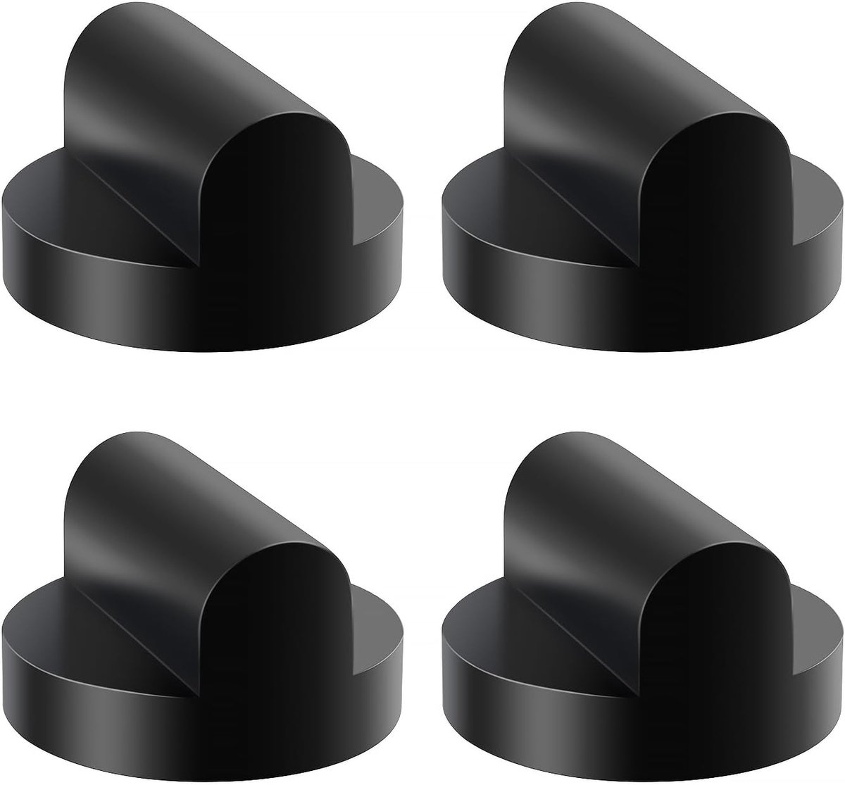 4 Stuks Universele Jack Rubber Pad, Universele Floor Jack Pad Adapter, Pinch Weld Side Frame Rail Protector Puck/Pad, Compatibel met Audi TT RS R8 A6 A7