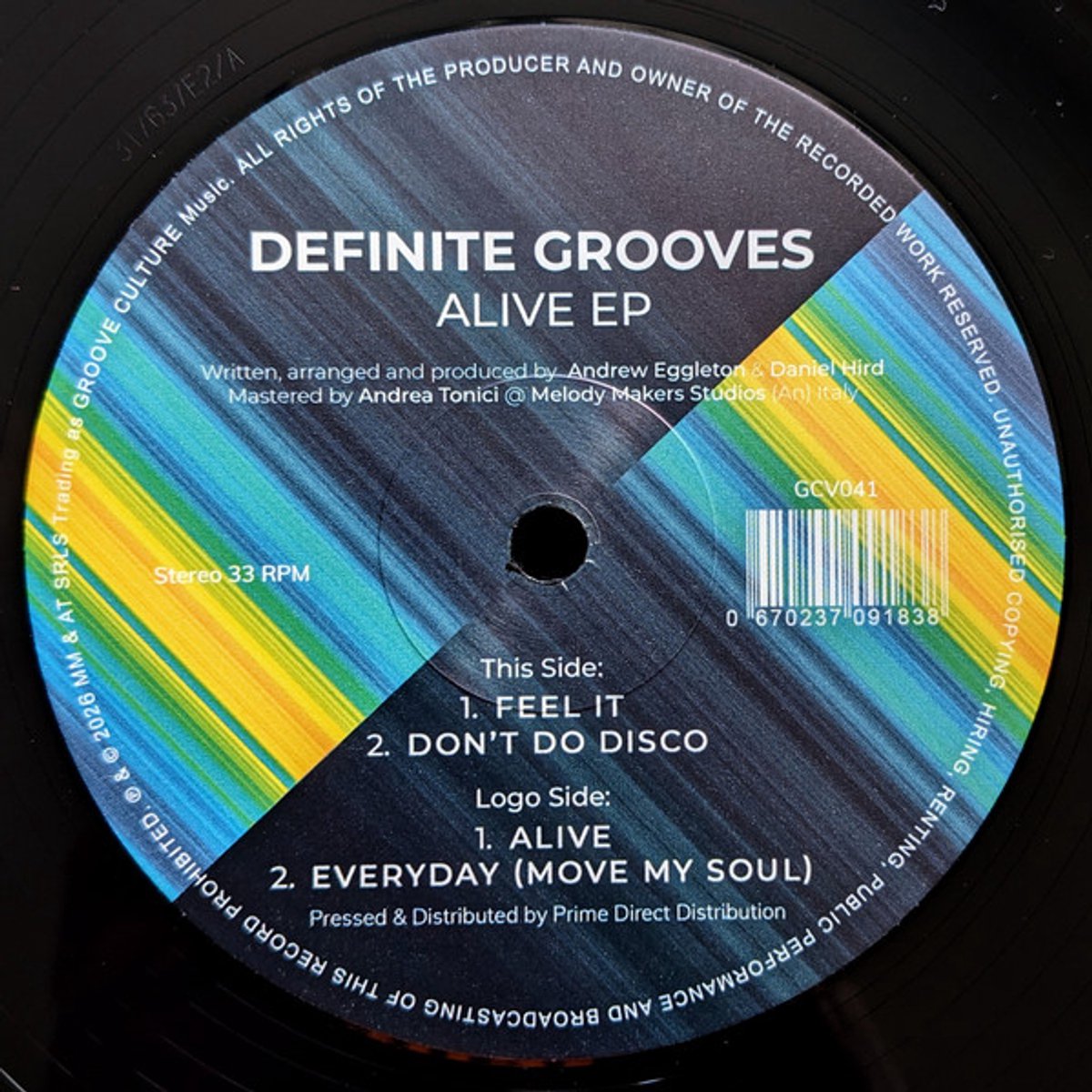 Definite Grooves - Alive Ep