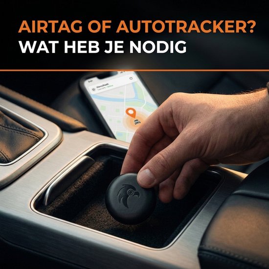 VCTparts® HawkDash Auto GPS Locatie Tracker Anti-Diefstal Functie Smart Tag - Werkt met Android Zoeken - Android/Google zwart van VCTparts — afbeelding 2