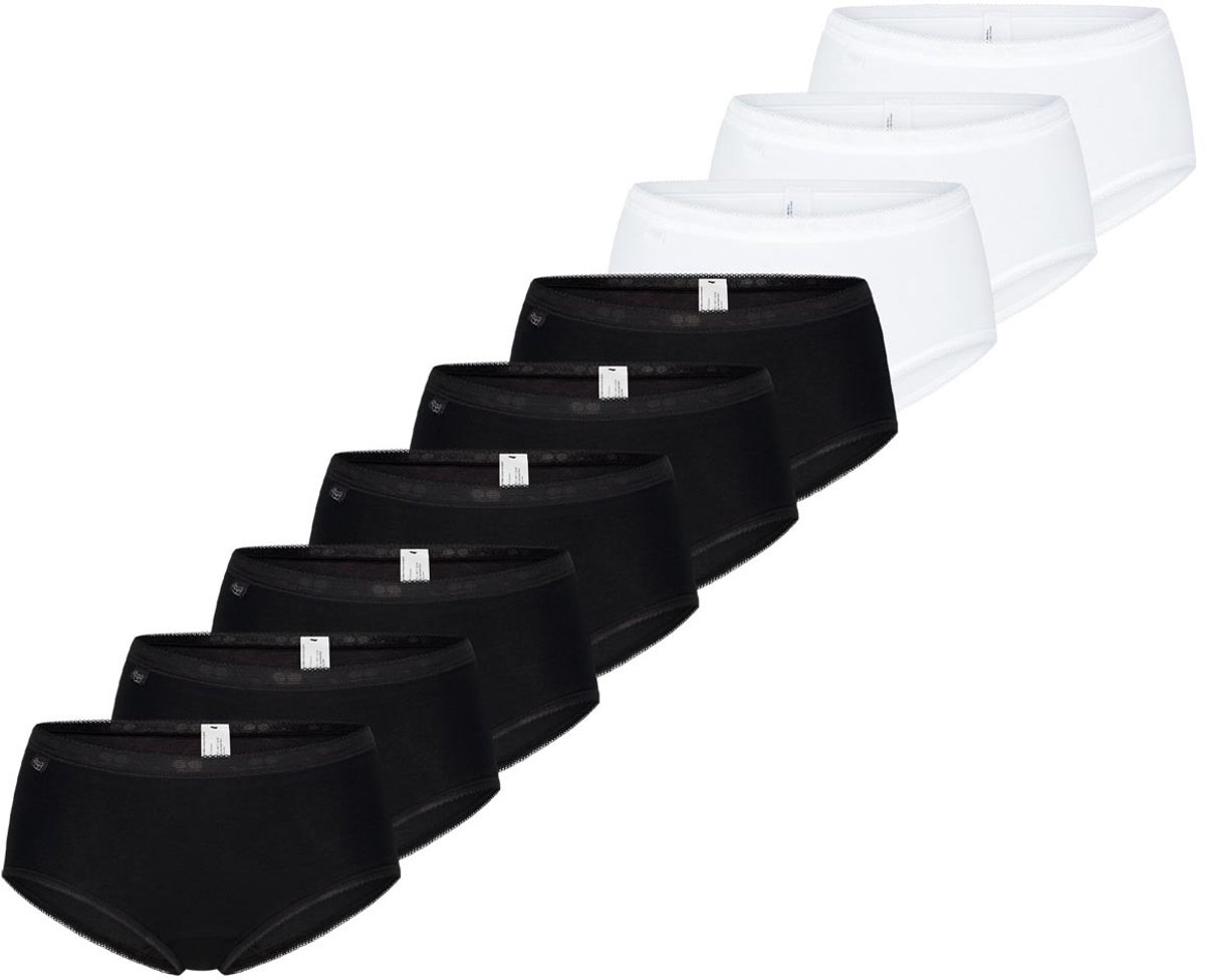 sloggi Dames midi slip 9 pack Basic+