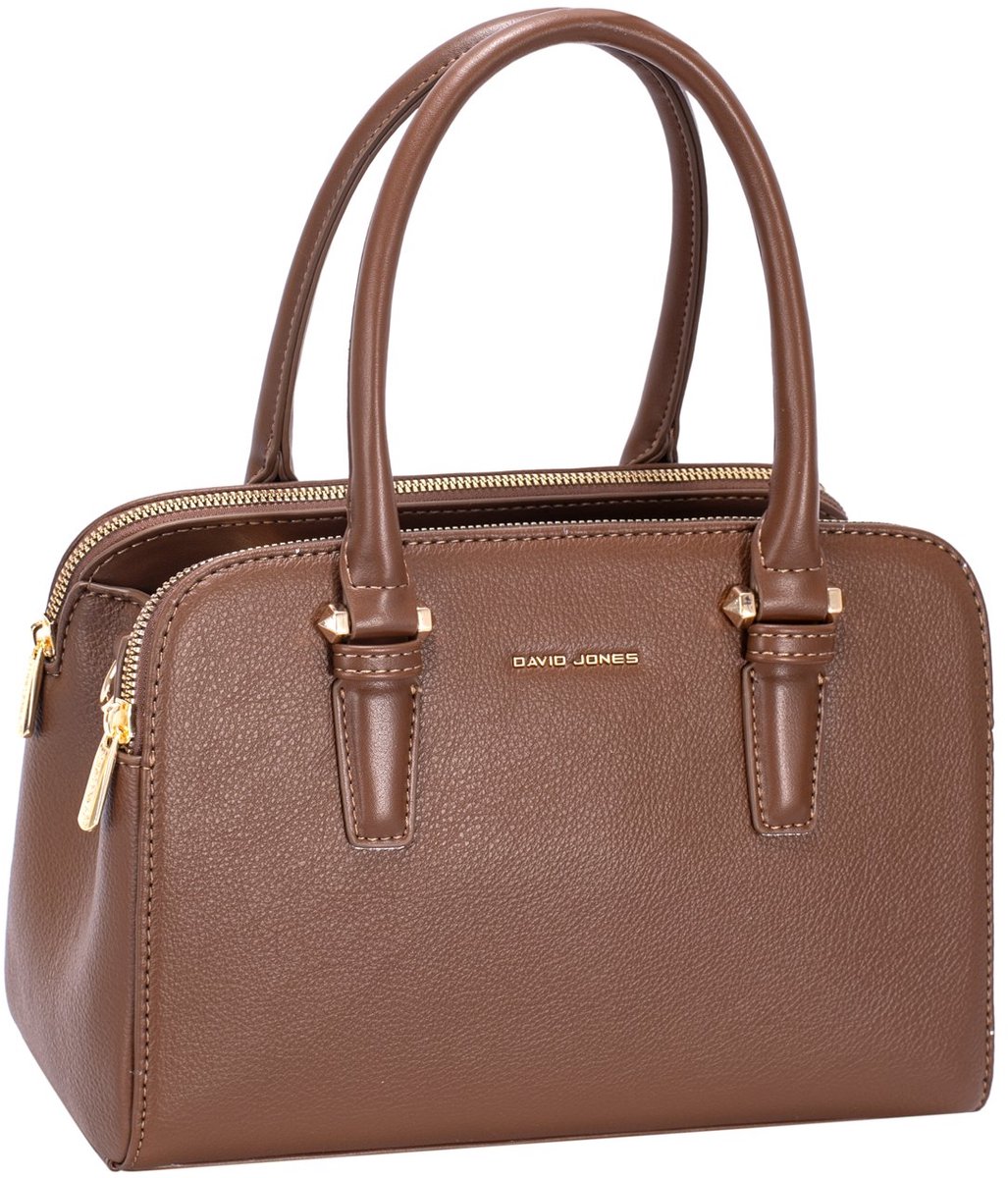 David Jones kunstlederen handtas Mette - Dames - Roest