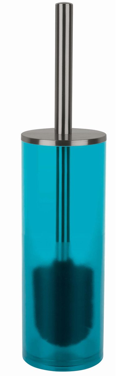 Spirella Toiletborstel met Houder – WC-Borstel met Houder en Slijtvaste Borstelharen – Toiletborstelhouder met Klassiek Design