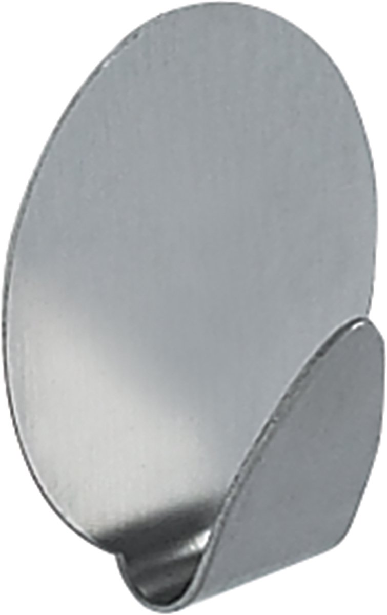 METAL RUND Wandhaak Badkamer – Set van 2 Handdoekhaak Verchroomd ABS – Badkamer Haak met Minimalistisch Design