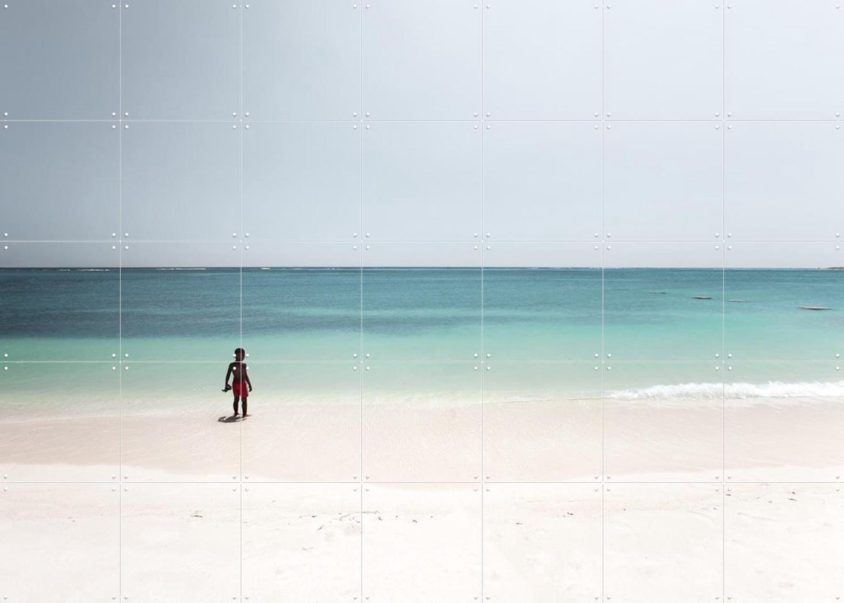 IXXI Tropical Silence Alone In Paradise, Claire Droppert - 140 x 100 cm - Gratis ophangtool - Grote wanddecoratie en posters - Realisme, Fotografie