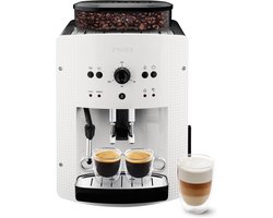 Volautomatische espressomachine - Koffiezetapparaat - Thuis barista - Compact Thermoblock systeem - 17 liter waterreservoir - Wit