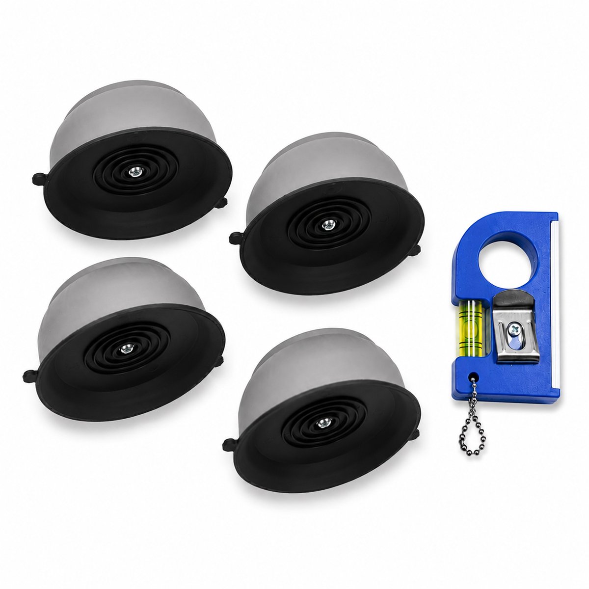 ZoeZo Wasmachine Trillingsdempers 4 Stuks - Schokdempers voor Wasmachine en Droger - Geluiddempend - Anti-slip - Wasmachine Poten