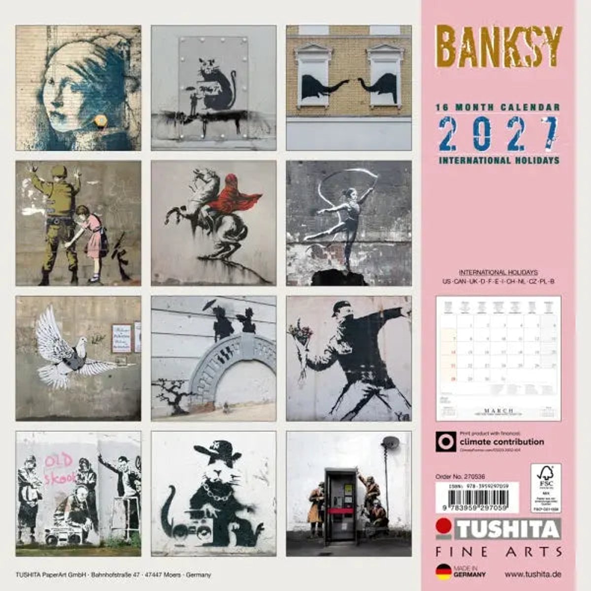 Banksy Kalender 2027
