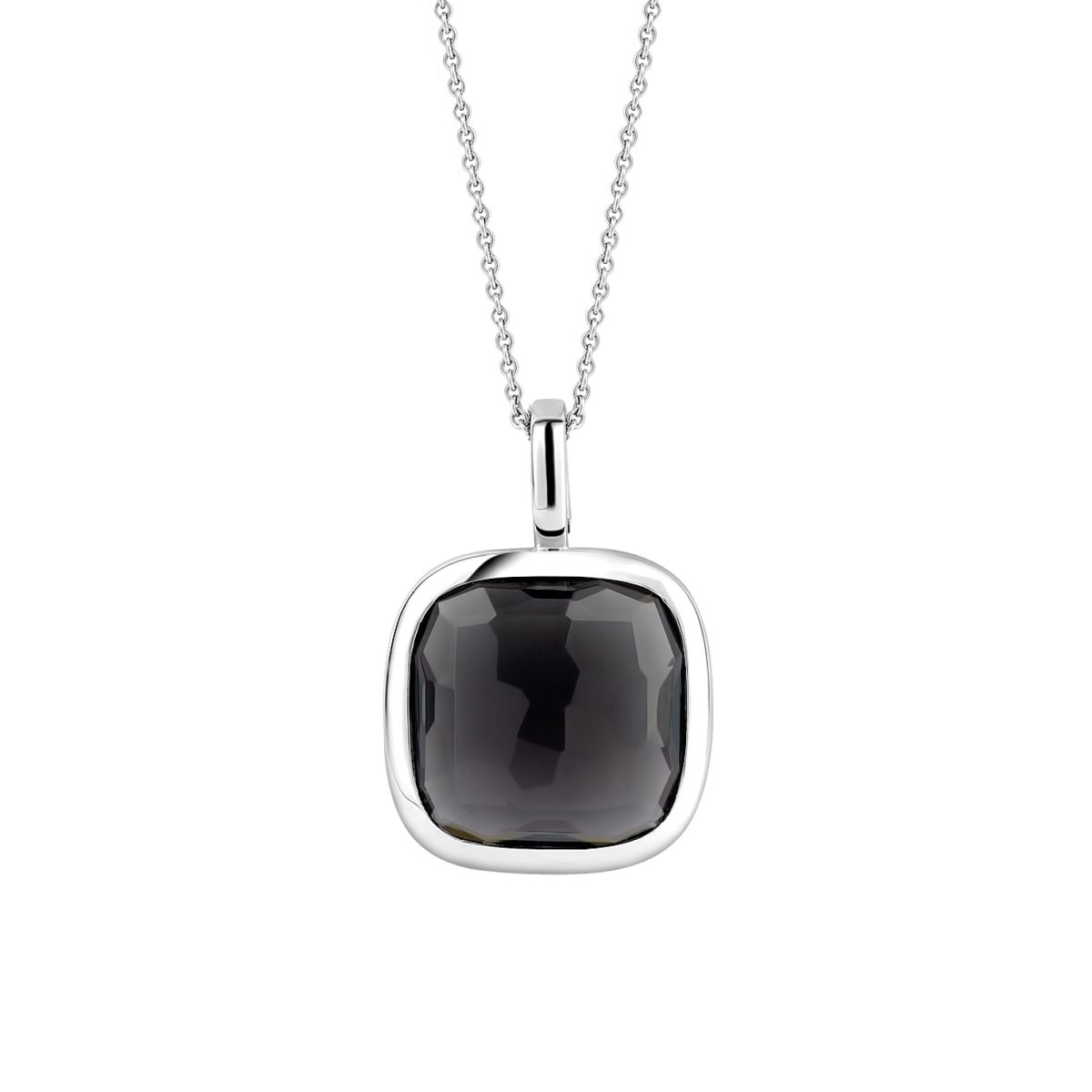 TI SENTO Dames Hanger - 925 zilver - Grijsblauw - 6773GB
