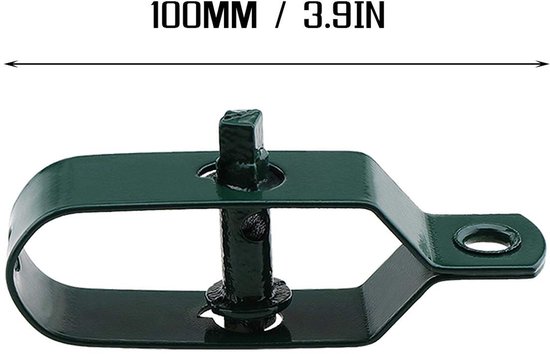 10Pcs Hek Draad Spanners Ratel Draad Zeeven 100Mm Koolstofstaal Groen Staaldraad Tightener Voor Farm Aanpassen Touw Vaste Hek — afbeelding 3