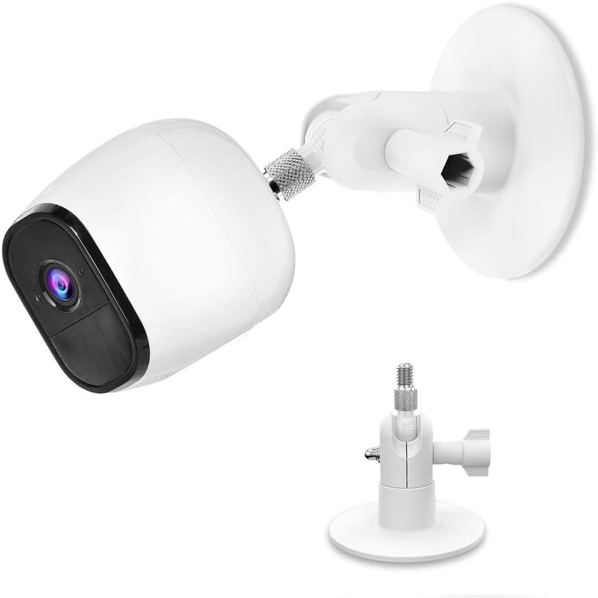 Wandmontagekit voor Arlo Pro 3 Arlo Pro 2 Arlo Ultra Eufy Cam Reolink met schroefloze en VHB Stick On - Eenvoudig te installeren, geen gereedschap nodig, geen boren, sterke zelfklevende bevestiging