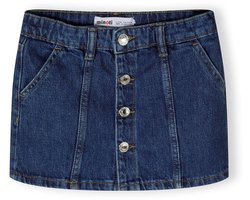 Minoti rok meisjes denim - jeansrok met knoopsluiting