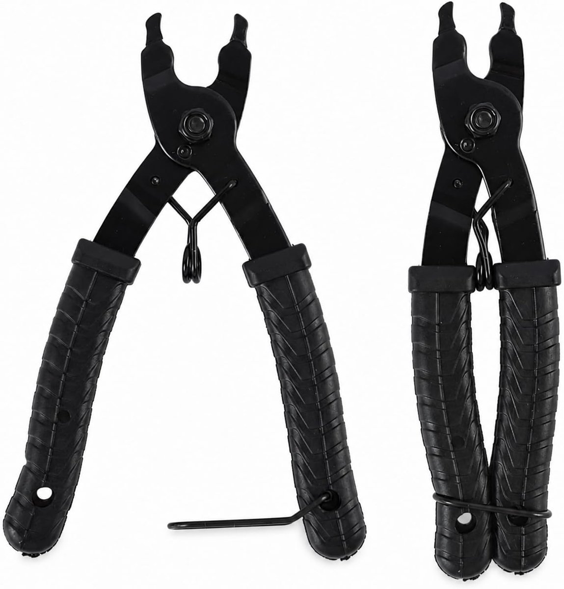 2 stuks fietskettingtangen, 2-in-1, fietskettingdemonteer en snelkoppeling, reparatiegereedschap voor mountainbike, racefiets