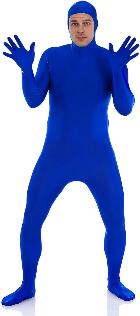 full-body pak, carnavalskostuum, body heren full-body overall voor volwassenen