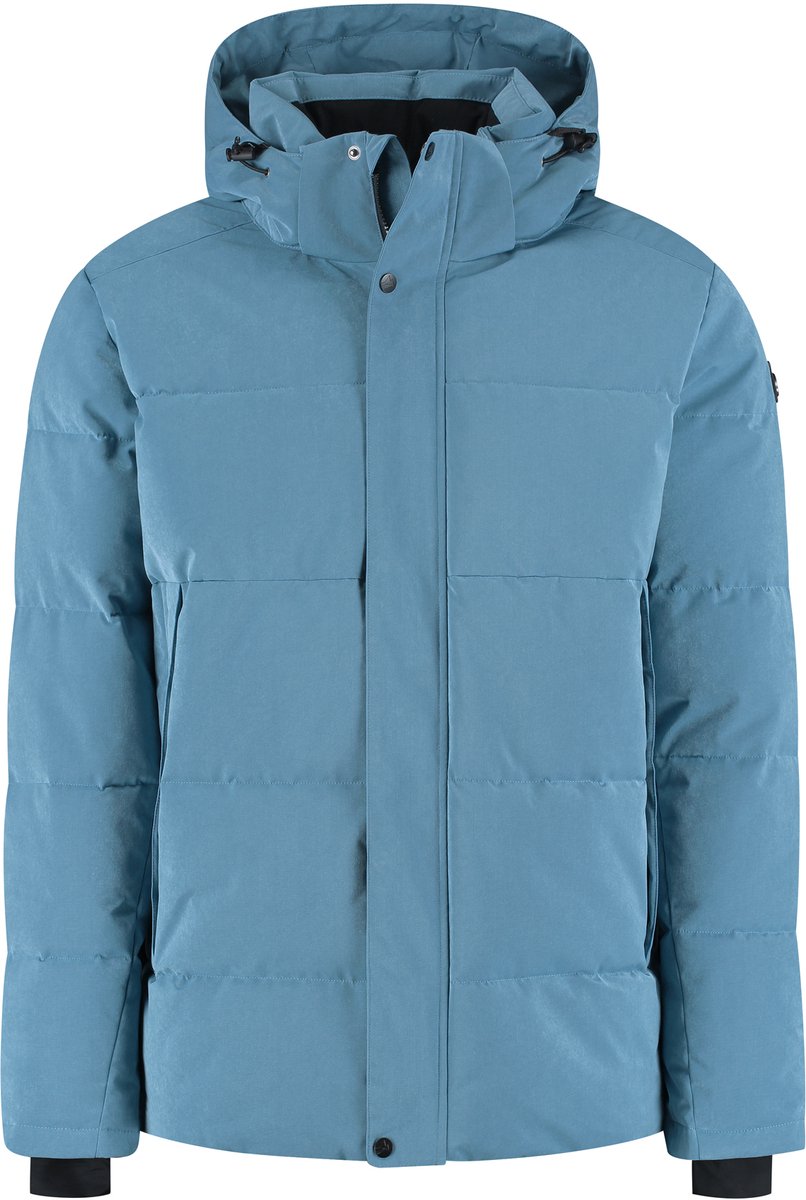 Travelin' Asberg Heren - Puffer winterjas - Waterdicht - Blauw