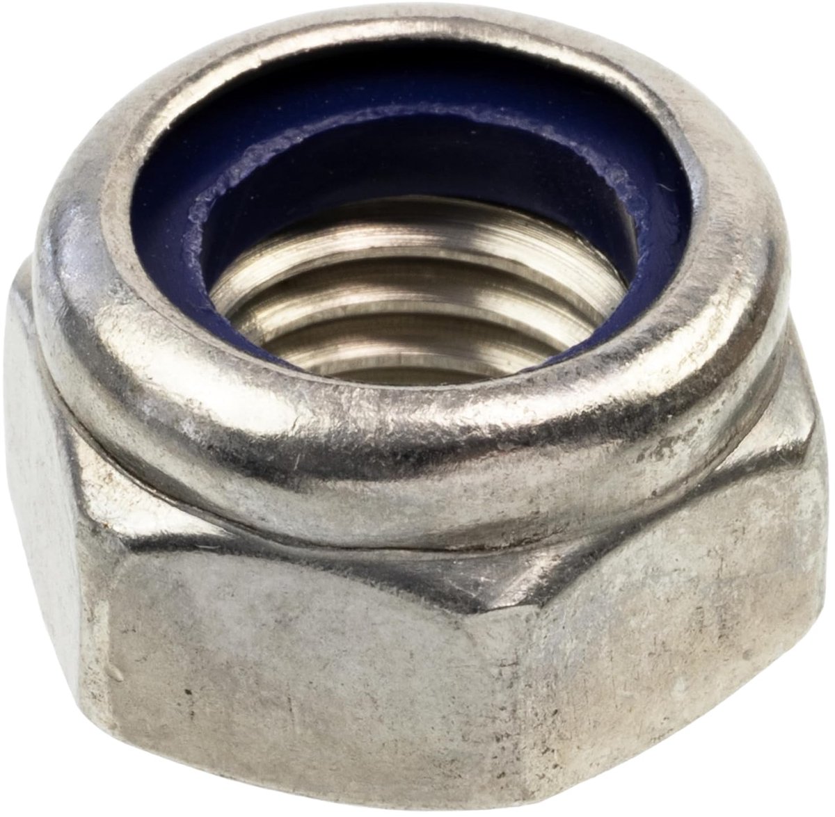 - Set van 20 borgmoeren M12x1.75 mm met 6-kant metrische schroefdraad - van roestvrij staal A2 - zilverkleurig - montage assemblage algemeen gebruik bevestiging