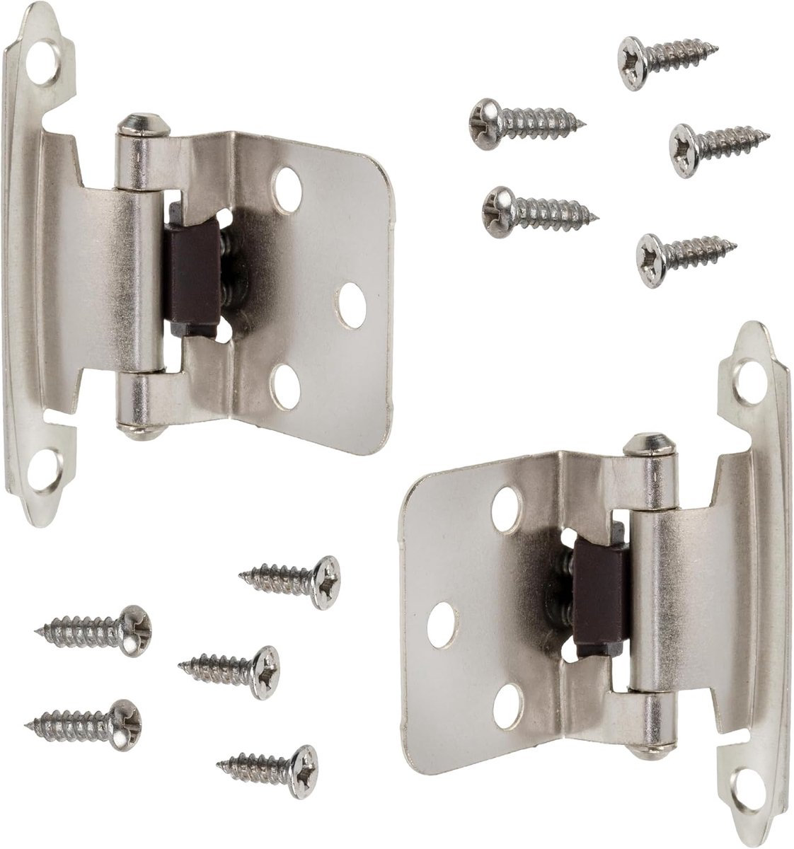 Scharnieren / 20 bevestigingsschroeven/kleur zilver