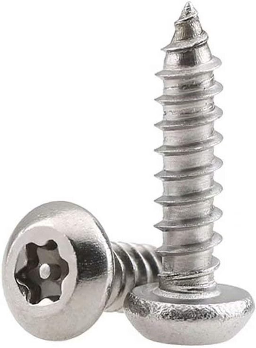 20 stks M3.9 Zelftappende Schroeven Torx Pan Schroeven Houtbewerking DIY Koolstofstaal Bevestigingsschroeven 9.5-32mm
