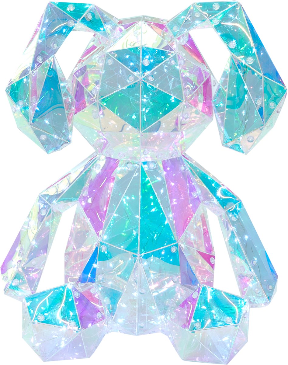 KINTAUS - LED Kerstdecoratie - Meerkleurig - Synthetisch materiaal