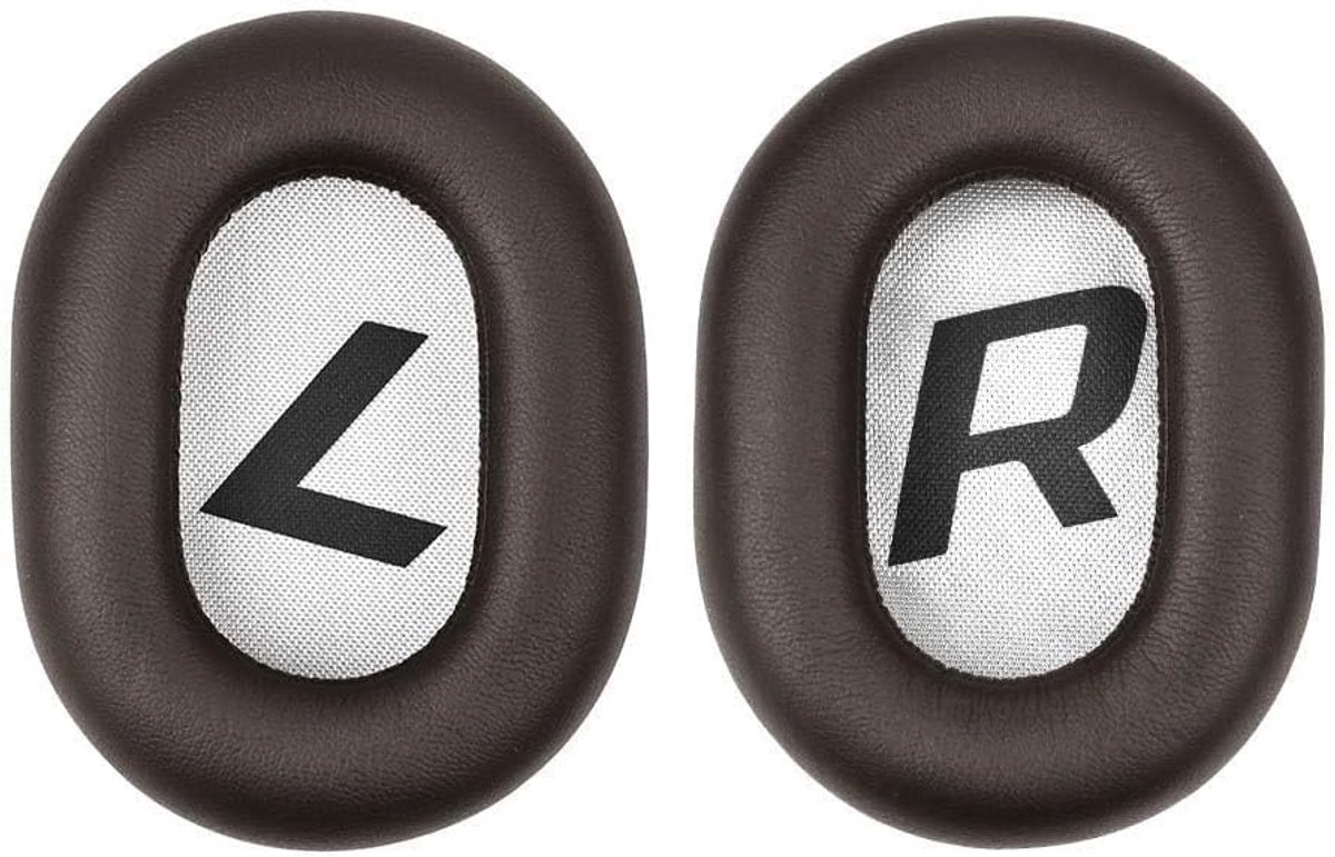 SnelShoppen - Vervangende Oorkussens voor Bluetooth Hoofdtelefoon - Foam en Leer - Compatibel met Noise Cancelling Hoofdtelefoon - 1 Paar Oorkussens -