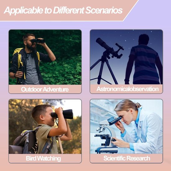 SnelShoppen - Electronic Wi-Fi Eyepiece Camera 4MP - 2K Video Opname - Draadloze Telescopische Camera voor 1.18-1.97 Inch Telescoop - Ideaal voor Ster van Snelshoppen — afbeelding 4