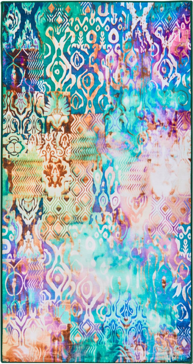 ISVANTA - Vloerkleed - Meerkleurig - 80 x 150 cm - Polyester