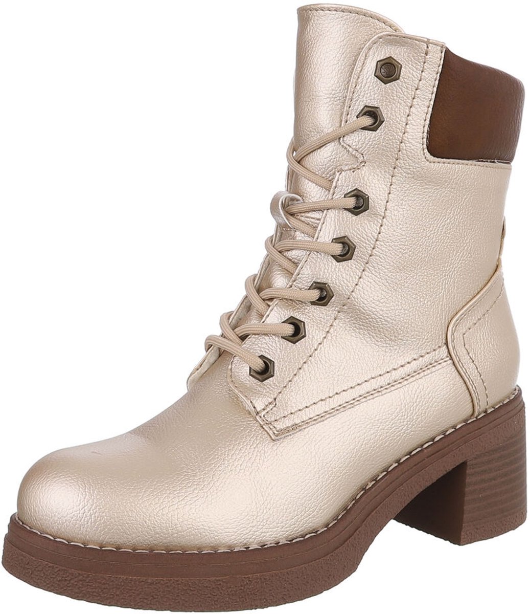 Veterboots - hoge schacht - dames Mt:36