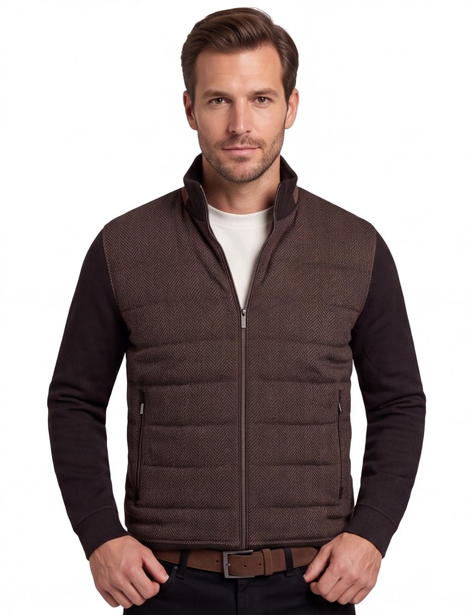 Bugatti vest bruin