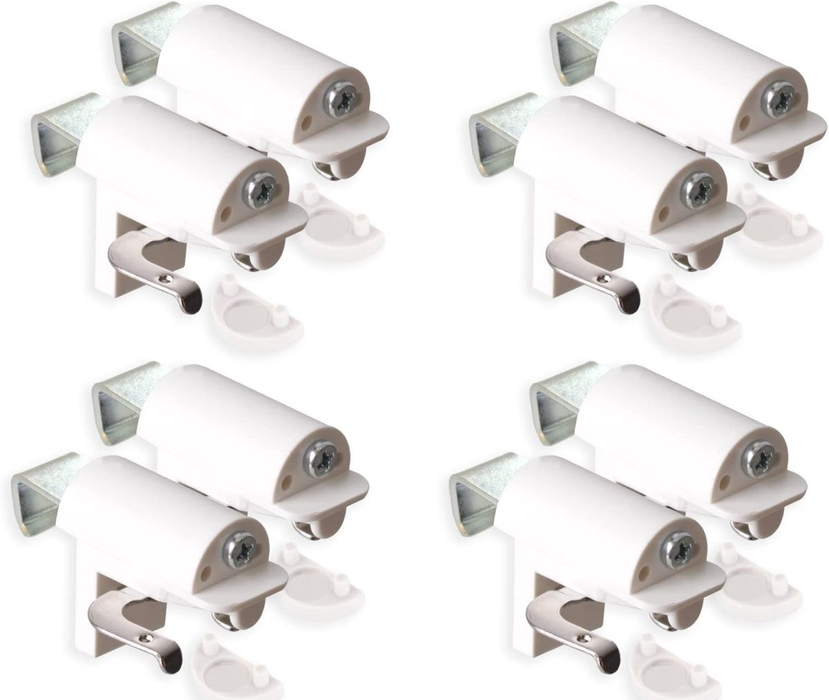 SnelShoppen - Clamp Holder voor Zonwering - Blindhouder zonder Boren - Stabiele Klemsteun met Metaal Beugel - Verstelbaar van 4 - 25 mm - Voor Raam en
