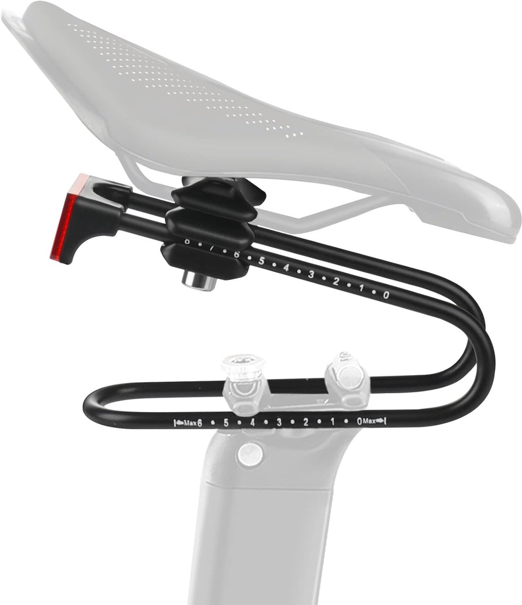 SnelShoppen - Shock Absorbing Fietszadelpen Demper voor Mountainbikes en Racefietsen, Hoogwaardige Aluminium Veerstaal, Zwart, Verbeter Rijcomfort