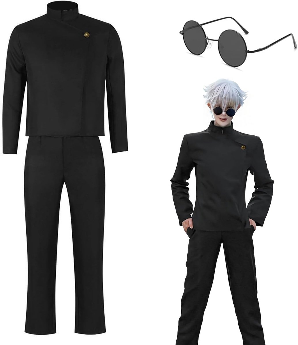 Satoru Gojo Kostuum voor Feestjes en Cosplay - Perfect voor Anime Fans en Evenementen