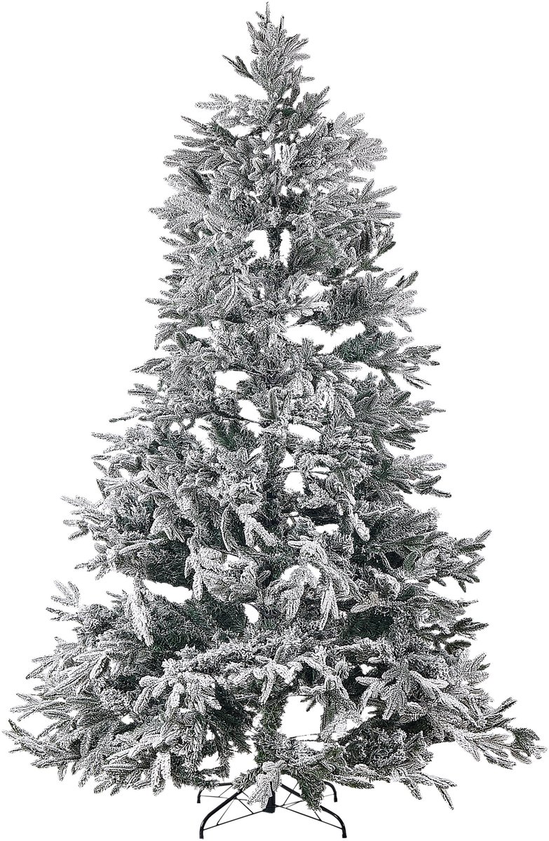 Bol.com BASSIE - Kerstboom - Wit - 240 cm - Kunststof aanbieding