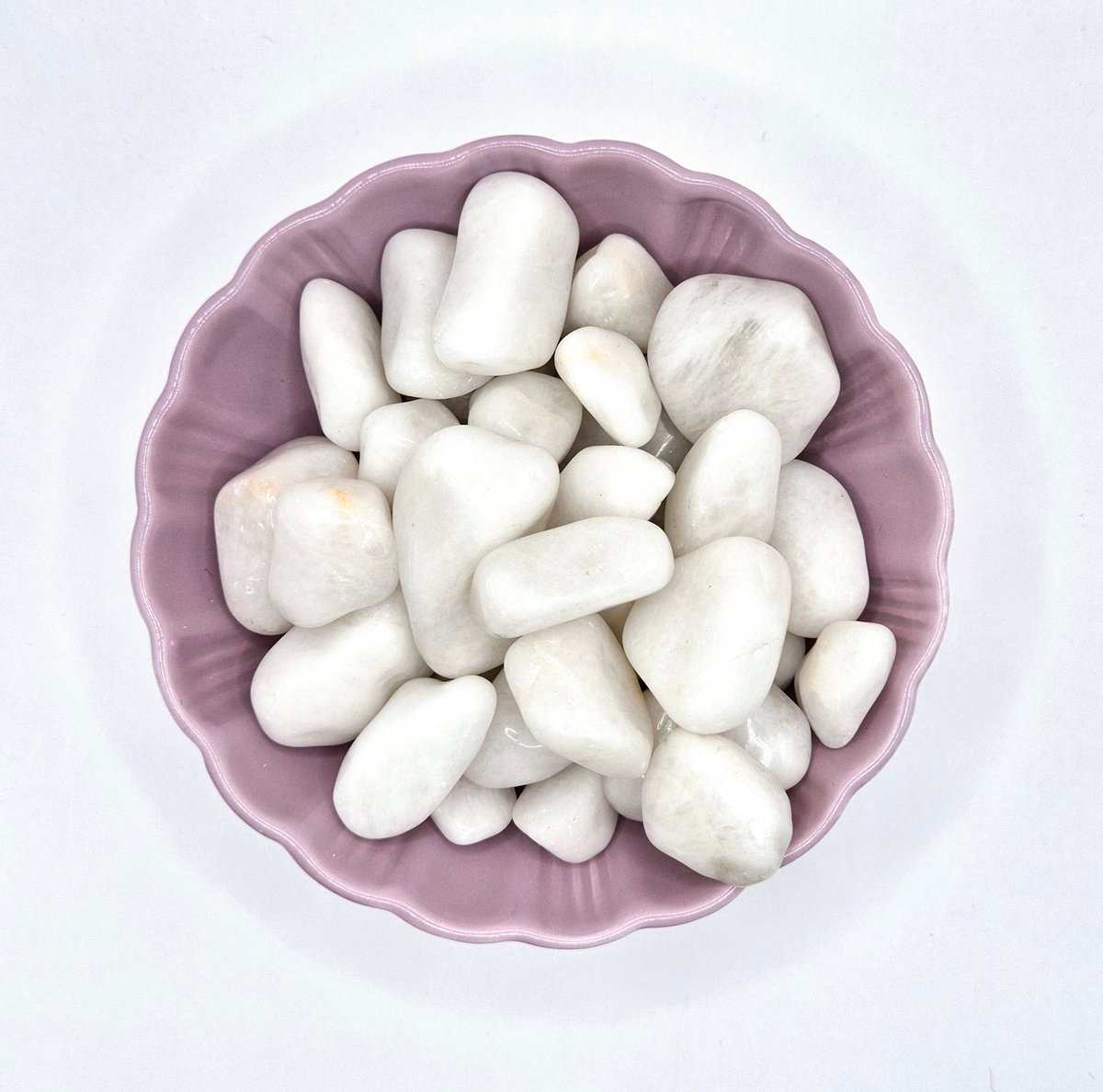 Crystal Milk Quartz A Quality Tumbled Gemstone 3-4cm