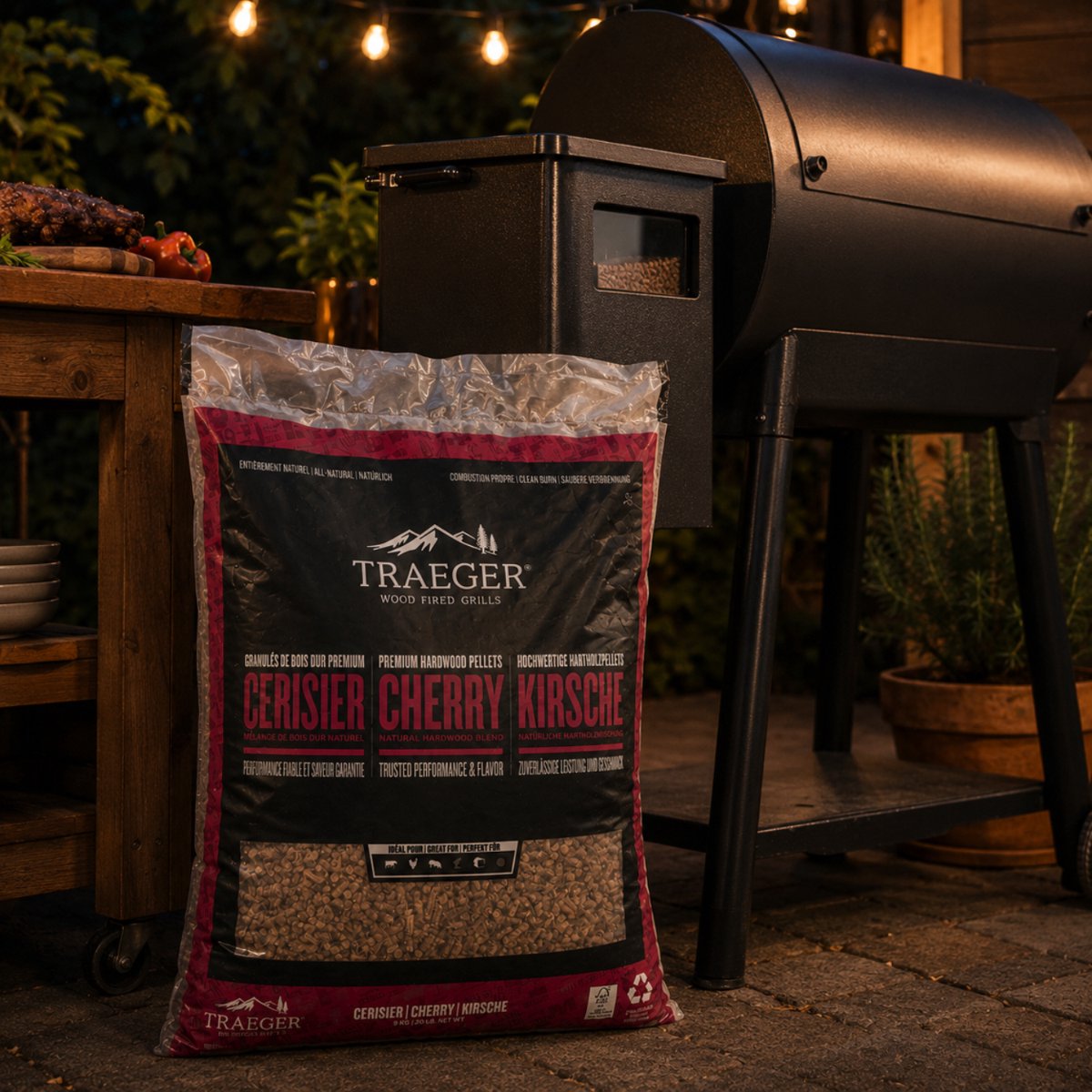 Traeger Cherry pellets - 9 kg