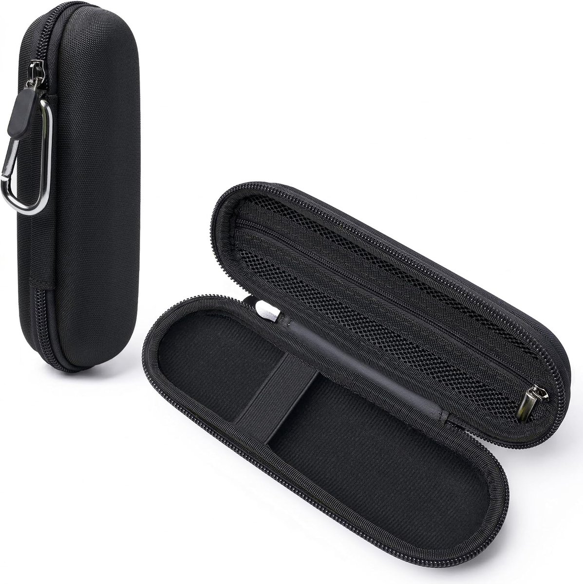 Reistas voor Philips OneBlade 360/Pro/Intimate Series - Harde EVA-opbergtas voor elektrisch scheerapparaat, baardtrimmer en bodygroomer met accessoireorganizer, zwart