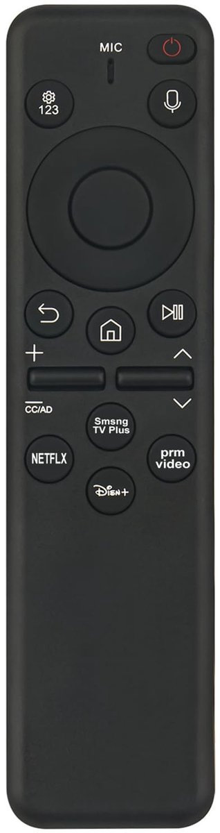 Omgoods - Voice Afstandsbediening voor Samsung QLED TV - Compatibel met Diverse Modellen