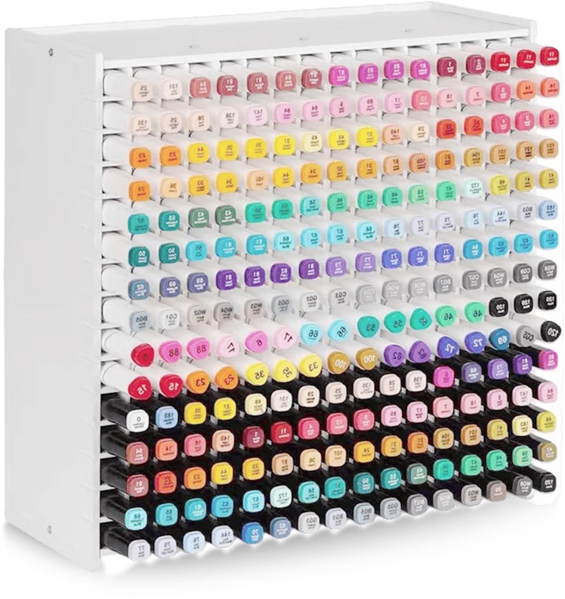 Omgoods - 240 Pennen Bureau Organizer - Desk Storage Penhouder voor Potloden en Markers