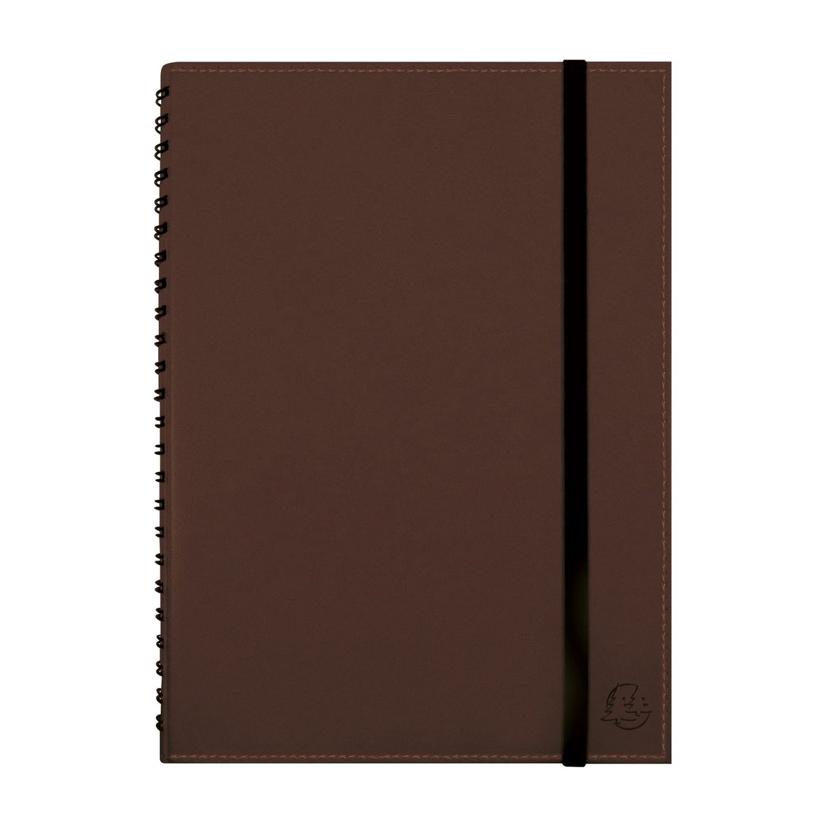 Omgoods - Exa-Pbook Volga Notitieboek 15x21 cm - Professioneel en Bruin