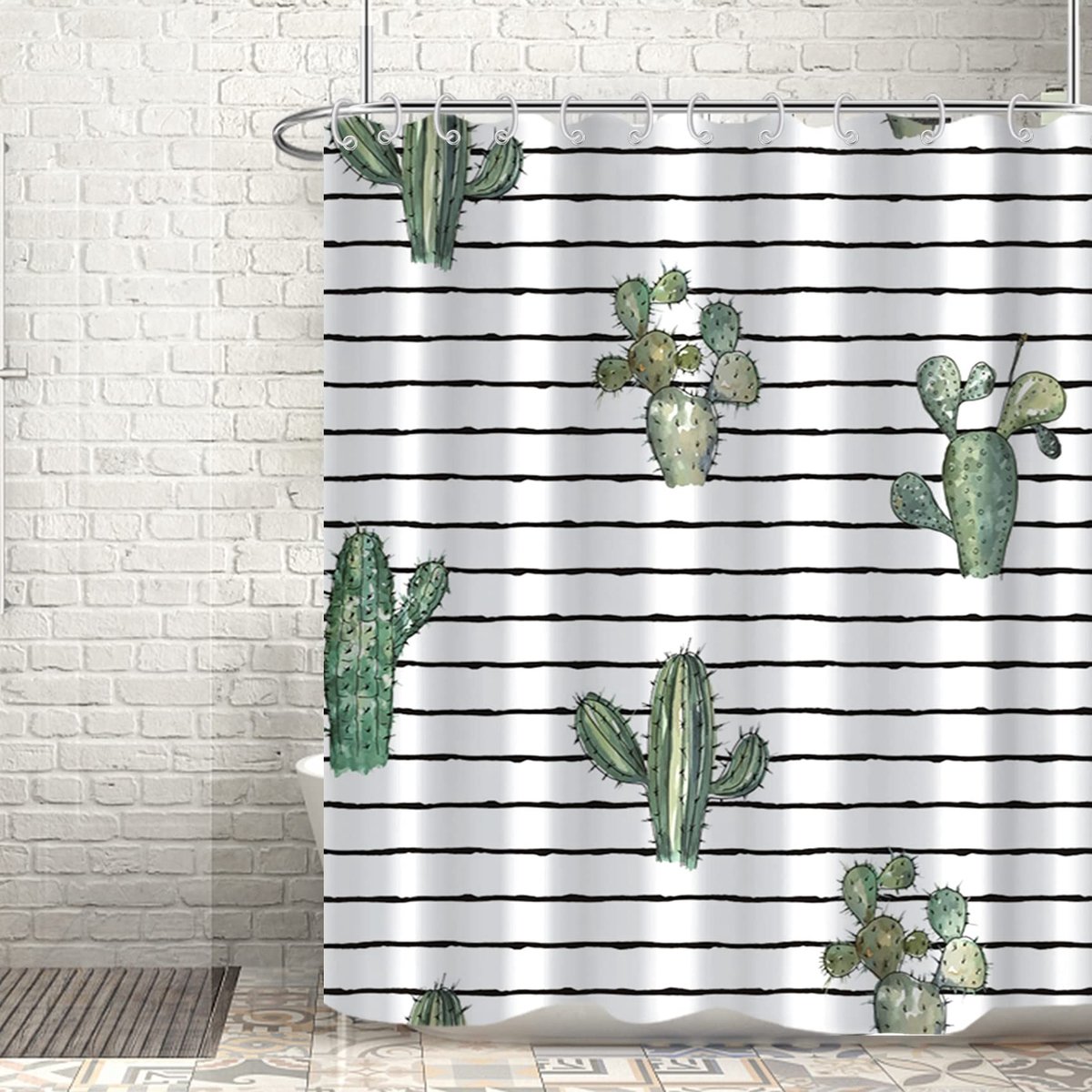 Omgoods - Cartoon Douchegordijn Waterproof 180 x 200 cm