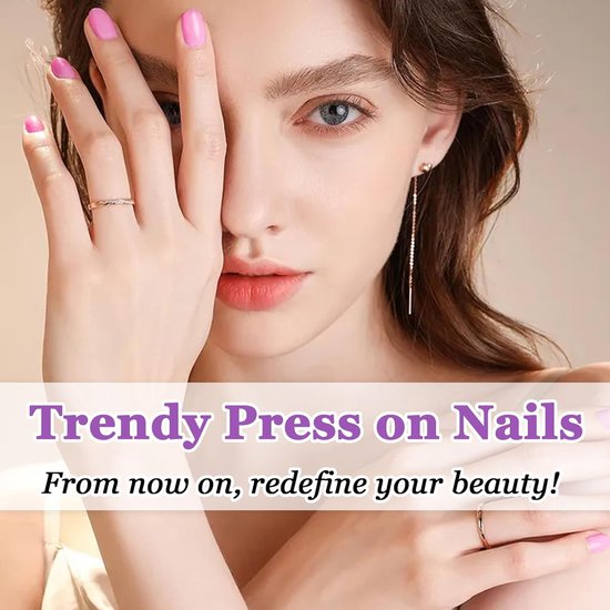 24 stuks kunstnagels, amandelvormig, geel, Franse kunstnagels, om op te plakken, acryl, volledige dekking, kunstnagels met citroenpatroon, amandel press-on nagels voor vrouwen en meisjes — afbeelding 5