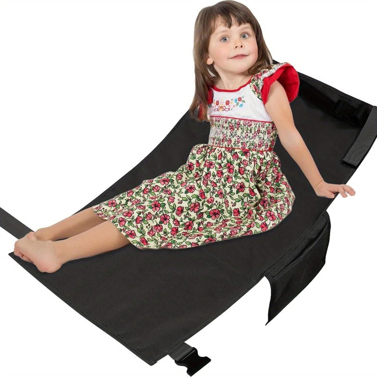 Vliegtuig Voetsteun Kinderen - Reisbed Baby - Comfortabel Reizen - Opvouwbaar Ontwerp - 79 x 44 cm - Niet gespecificeerd