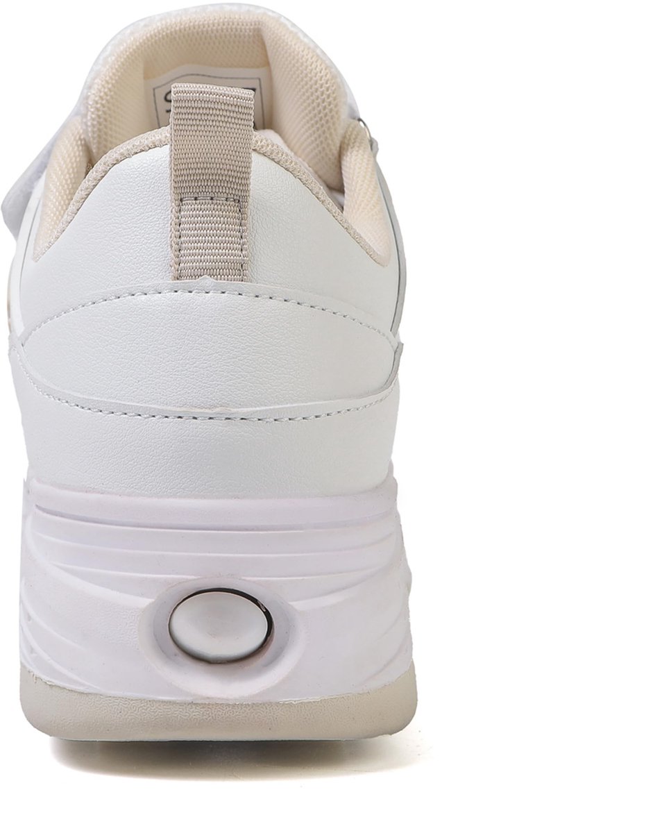 Omgoods - 2-in-1 Roller Skates Schoenen voor Kinderen - Bruin